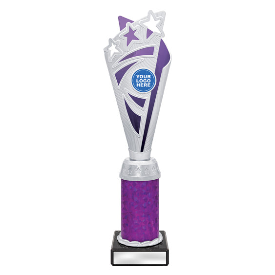 Corella Cup Trophy Purple Silver