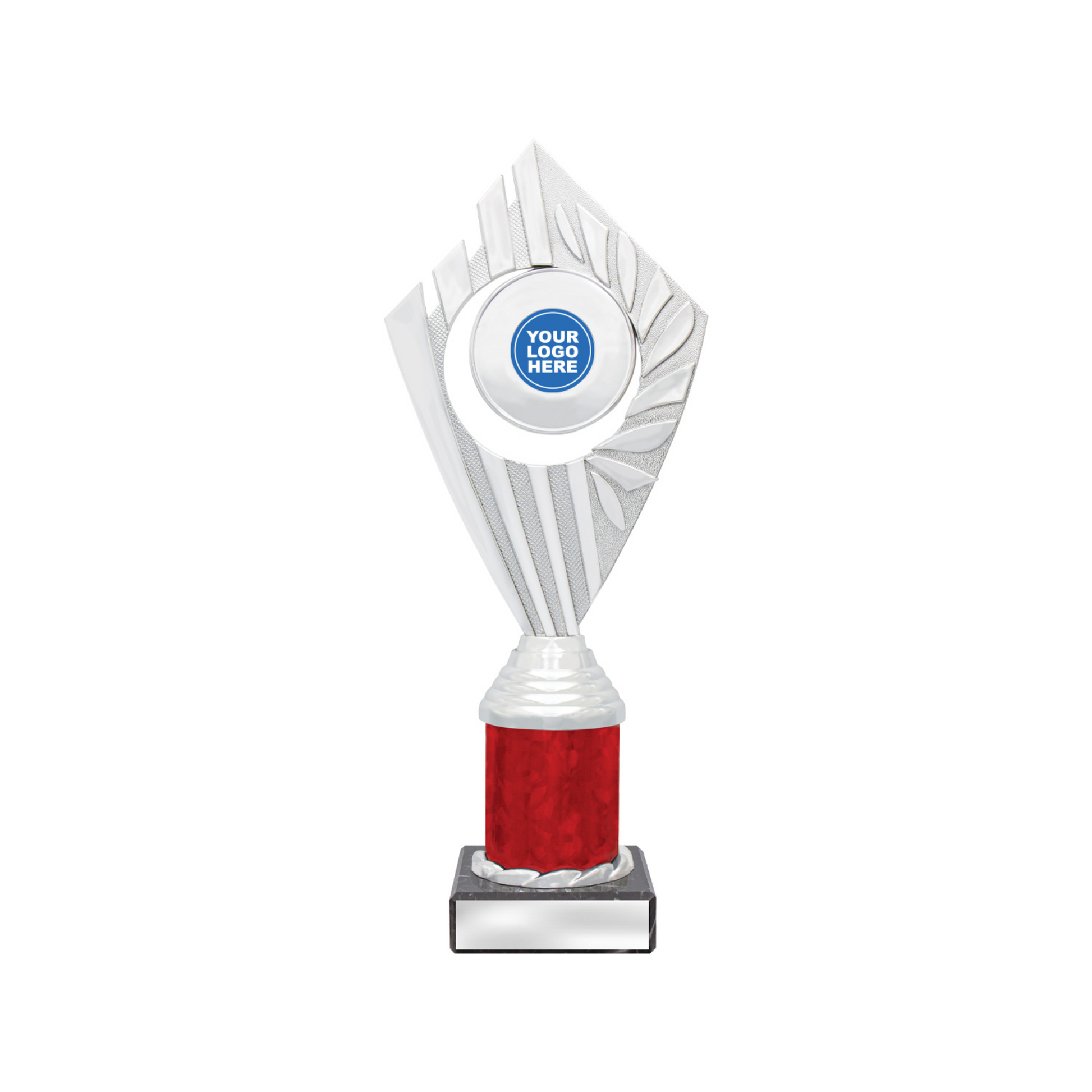 Red Silver Flyer Trophy