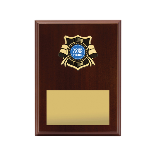 Banner Walnut Plaque