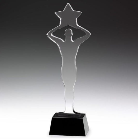 Star Angel Crystal Award